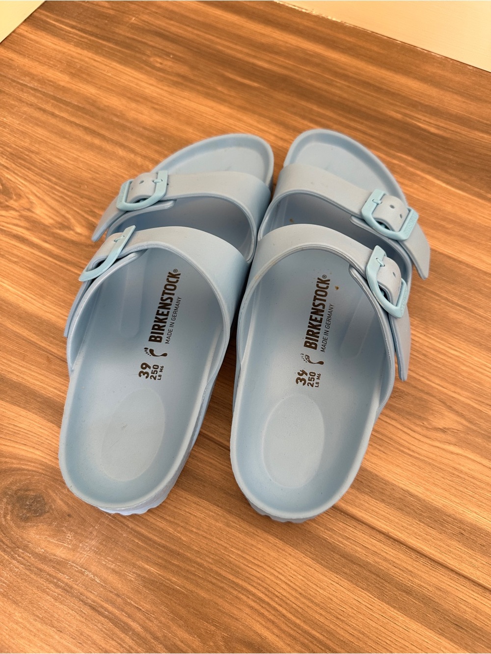 Birkenstock Arizona EVA Sandals in Light Blue - Picture 3 of 3
